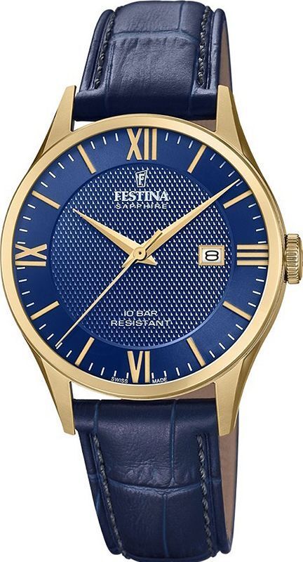 Часы мужские Festina F20010/3 Swiss made