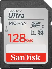 Карта памяти SanDisk SDXC 128 GB 140 MB/s Ultra UHS-I 10 class