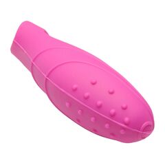 Розовая насадка на палец с вибрацией Bang Her Silicone G-Spot Finger Vibe - 