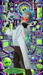 Фигурка Рик Санчез масштаб 1/12 Dr Cucumber Joy Man Toys