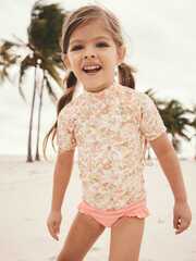 Купальник раздельный для девочки Next E77-679, Персиковый