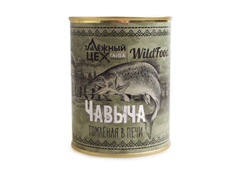 Чавыча томленая в печи, 338г