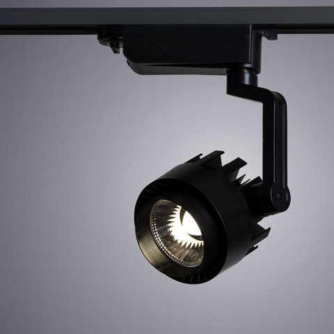 Трековый светильник Arte Lamp Vigile A1610PL-1BK