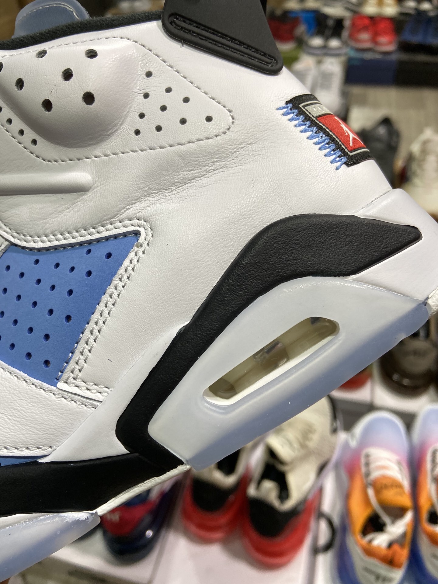 All white jordan 6 online