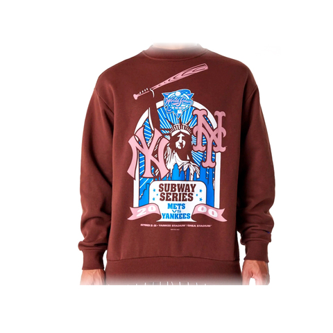 Свитшот Subway Series New Era Australia Brown Oversized Sweater