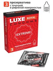 Текстурированные презервативы LUXE Royal Extreme - 3 шт.