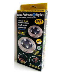 Садовый светильник на солнечной батарее Solar Pathway Lights 2 шт