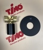 Timo Anni 2789/03SM Смеситель встроенный с гигиеническим душем, черный