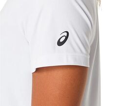 Женская теннисная футболка Asics Court Graphic Tee - brilliant white