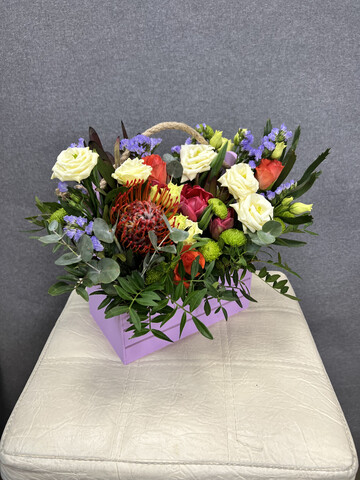 Ящик фиолетовый 1