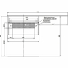 Aquanet 239217 Тумба с раковиной Токио 130 L подвесная 1 ящик цвет белый глянец (239217)