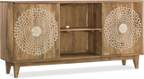 Hooker Furniture Home Entertainment Point Reyes 69in Console