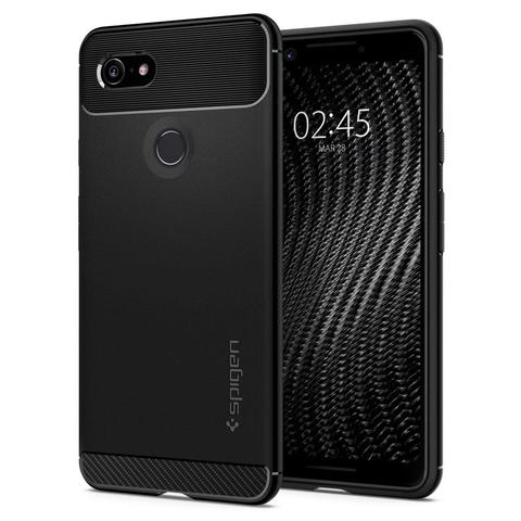 Чехол Spigen Rugged Armor для Google Pixel 3 Черный | Balck