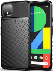 Чехол на Google Pixel 4 XL цвет Black (черный), серия Onyx от Caseport