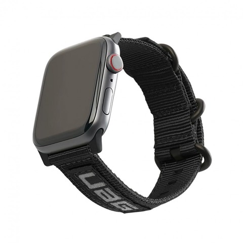 Ремень нейлоновый UAG Nato Eco Strap для Apple Watch 44/42 черный (Black)