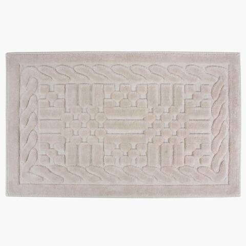 Коврик для ванной 70x120 Arya home Berceste бежевый