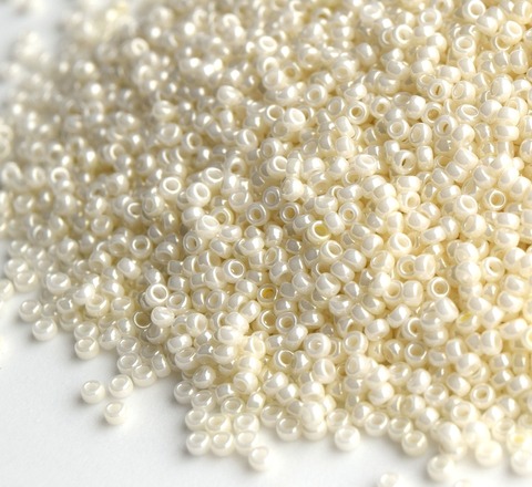 15/0 RR-0594 Бисер круглый Миюки /Miyuki round 15/0 Ceylon Cream