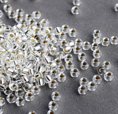 6/0 RR-0001 Silverlined crystal