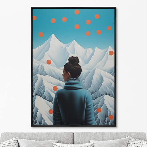 ArtNoMore - Репродукция картины на холсте Vibe collection, Хочу в Сочи, No 3, 2024г.