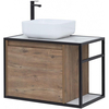 Aquanet 261658 Тумба Nova Lite LOFT 75 L цв. дуб рустикальный (261658)