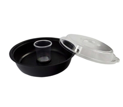 САЛАТНИК КД. 110 ДНО\КРЫШКА + СОУСНИК 450 МЛ. 400 ШТ.