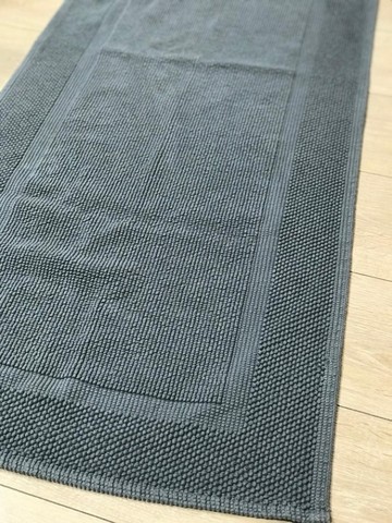 Коврик для ванной 50х110 Blanc Des Vosges Comores Anthracite