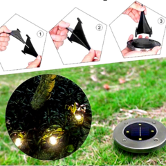 Садовый светильник на солнечной батарее Solar Pathway Lights 2 шт