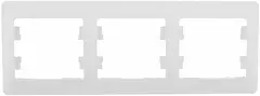 РАМКА 3-постовая , горизонтальная, БЕЛЫЙ  GSL000103