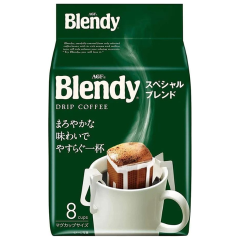 Кофе натуральный, фильтр-пакеты AGF Blendy Mild 8 фильтров, 56 гр.