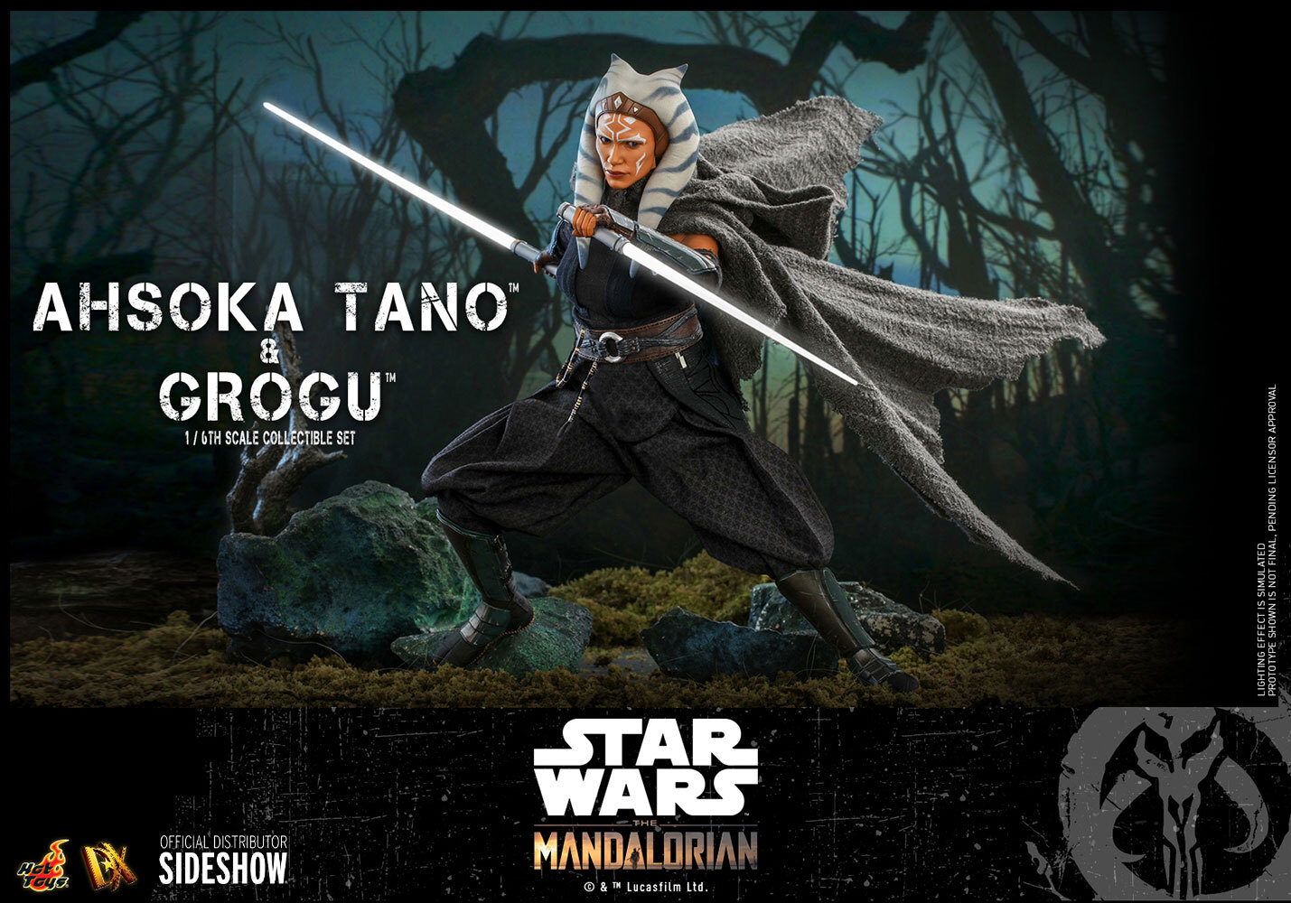 Фигурка Hot Toys Ahsoka Tano & Grogu – купить за 31990 руб | Чук и Гик.  Магазин комиксов