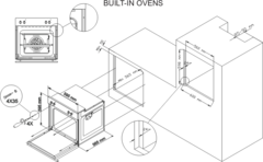 Встраиваемый духовой шкаф Simfer B6EW16011 - схема
