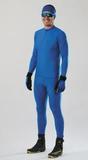 Раздельный лыжный гоночный комбинезон Nordski Active Blue