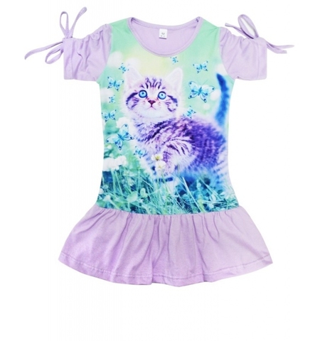 Платье Котёнок детское трикотажное