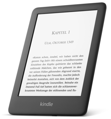 Электронная книга Amazon Kindle 2019 8 Гб Ad-Supported Black (черная)