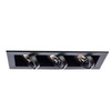 Светильник встраиваемый поворотный Arte Lamp Cardani medio A5930PL-3BK