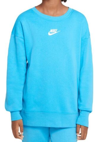 Детская толстовка Nike Sportswear Club Fleece - baltic blue/white