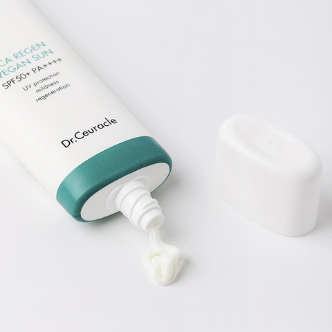 DR.CEURACLE Cica Vegan Sun  Солнцезащитный веганский гель с центеллой , 50 мл