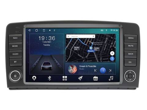 Магнитола Mercedes Benz ML-W164 /GL-X164 (2005-2012) Android 11 3/32GB QLED DSP 4G модель BE-099TS18