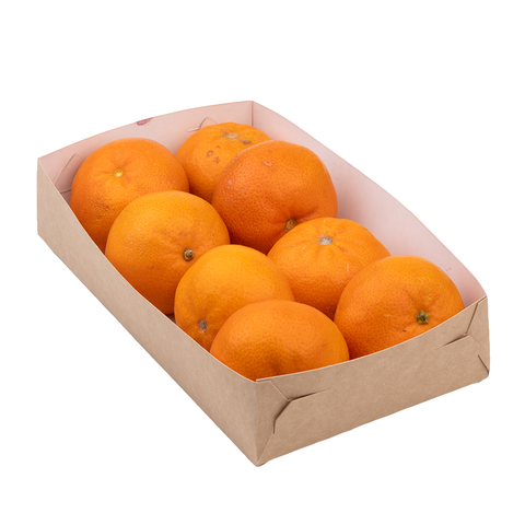 Подложка-лоток, крафт, 11*19*4 см