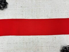 Подвязы трикотажные, ш. 6 см, L 122 см, красный