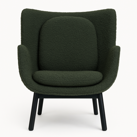 Дизайнерское кресло CUDDLE green