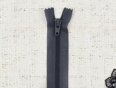 Молния брючная SBS автомат, L 20 см, Т3, н/р, тёмно-серый