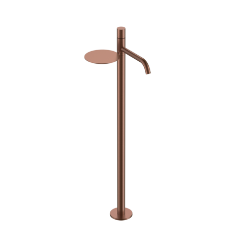 Boheme 120-BRB Смеситель STICK напольный для умыв. BRUSHED BRONZE DIAMOND