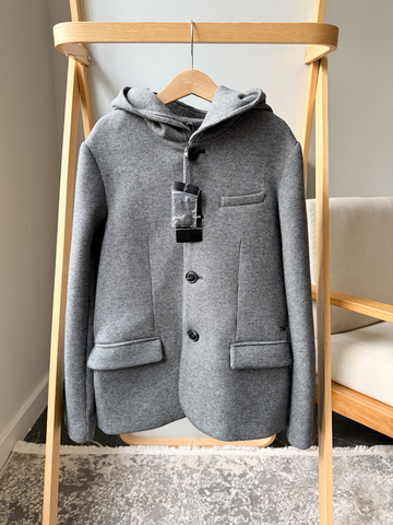 Новое хлопковое пальто Emporio Armani, 140