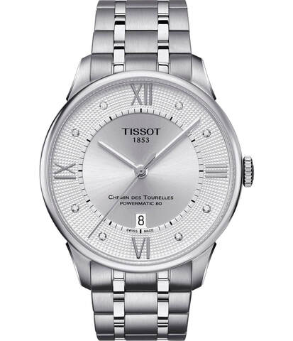 Наручные механические часы Tissot Chemin des Tourelles Powermatic 80 T099.407.11.033.00