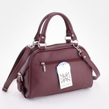 Сумка Саломея 257 гладкий бордо