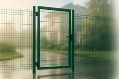 Калитка 3Д правое открывание КП 1500.1000 (калитка/петли/шпингалет под замок)