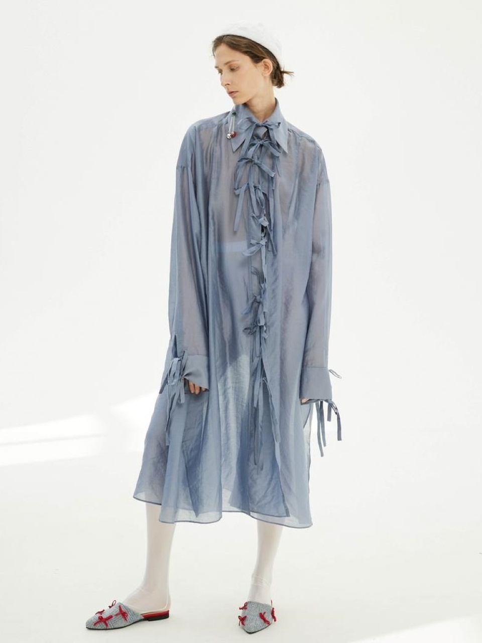 Платье-рубашка «Амазонит»