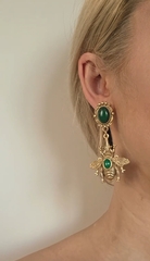 Серьги длинные с подвесками МУХИ в стиле Askew London