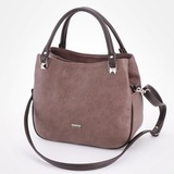 Сумка Саломея 203 македония какао + шоколад